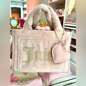 Juicy Couture pink diamond extra spender tote